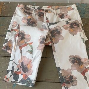 Soft Surroundings Floral Jeans